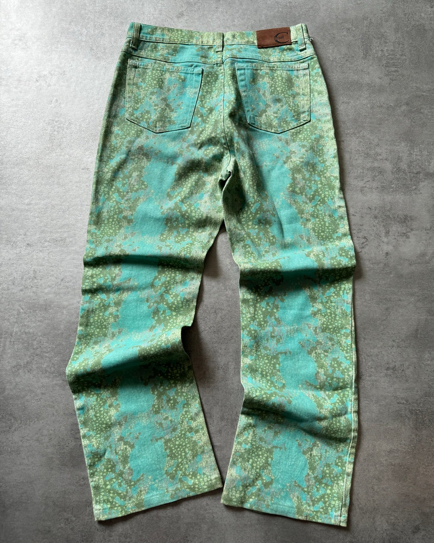 2000s Cavalli Aqua Nenuphare Pants (M) - 2