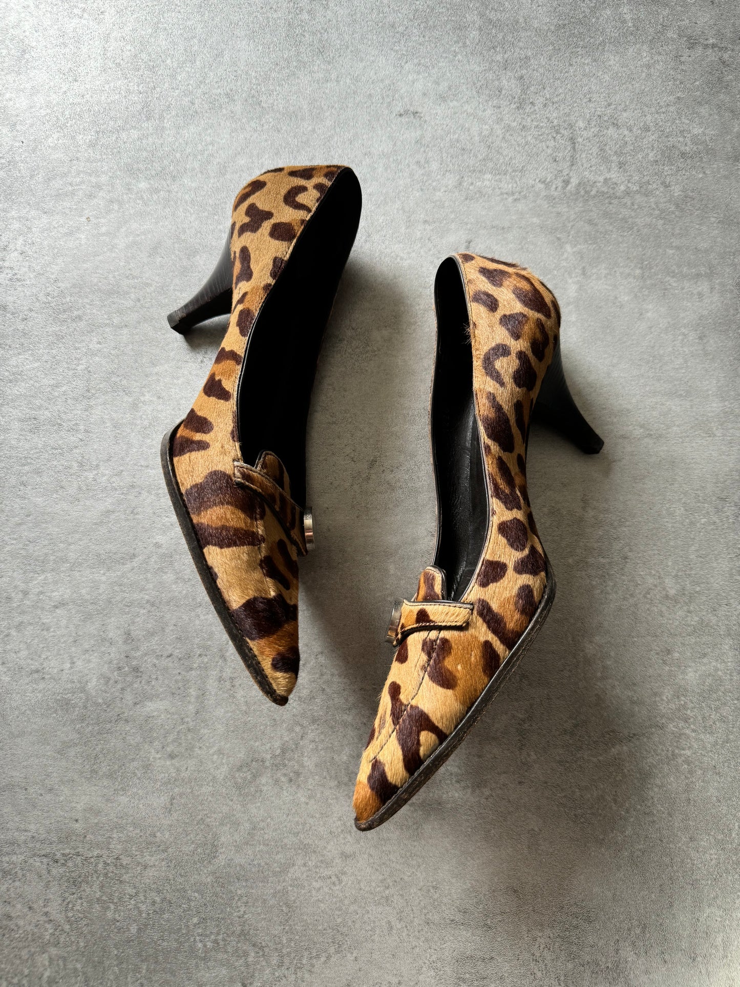 Prada Leopard Chic Heels (38,5) - 5