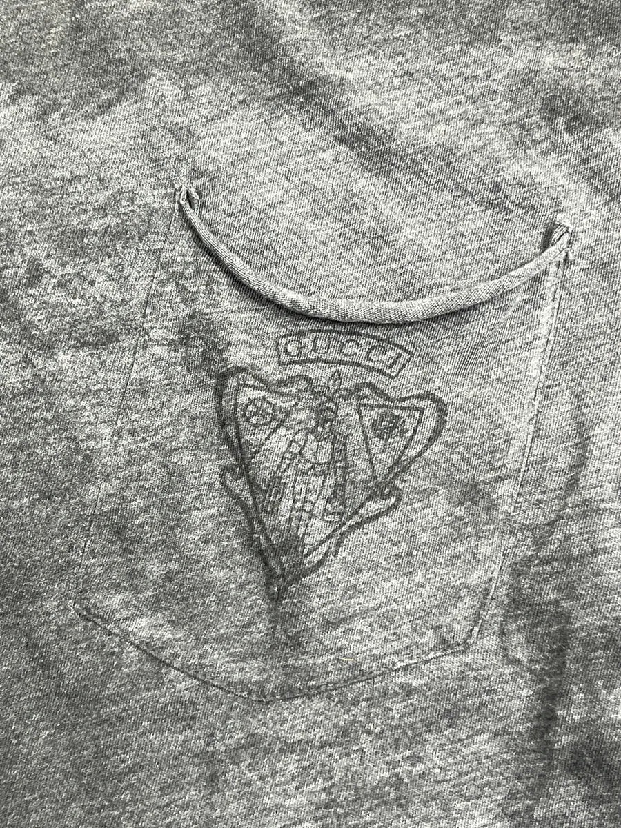2010s Gucci Grey Faded Washed Pocket T-Shirt cRALXORe 6