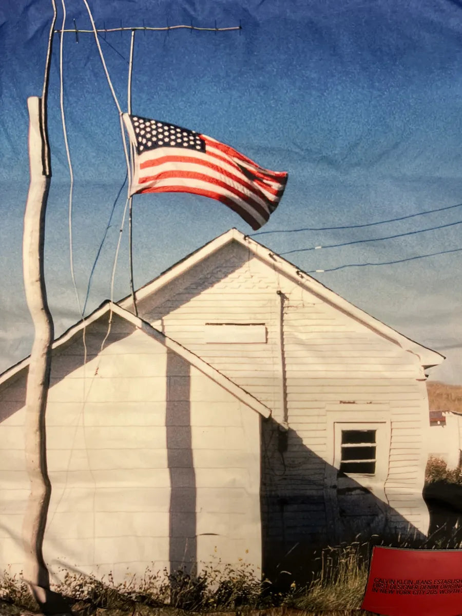 Calvin Klein 205W39NYC by Raf Simons American Landscape Black Puffer Vest (L) 5