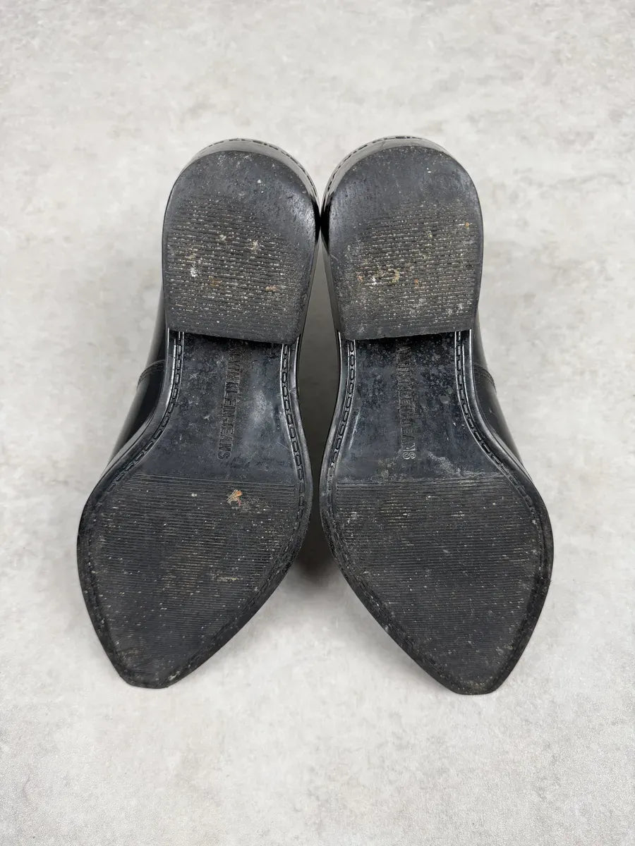 Calvin Klein 205W39NYC Cow-Boy Leather Boots by Raf Simons QwltqPe 9