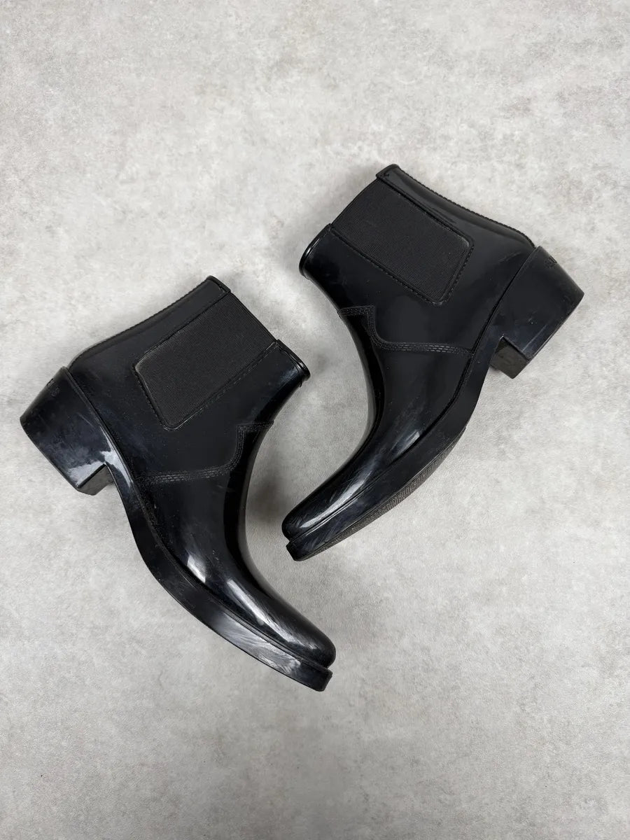 Calvin Klein 205W39NYC Cow-Boy Leather Boots by Raf Simons QwltqPe 2