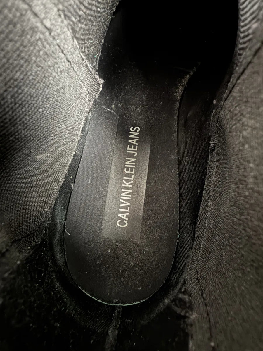 Calvin Klein 205W39NYC Cow-Boy Leather Boots by Raf Simons QwltqPe 6