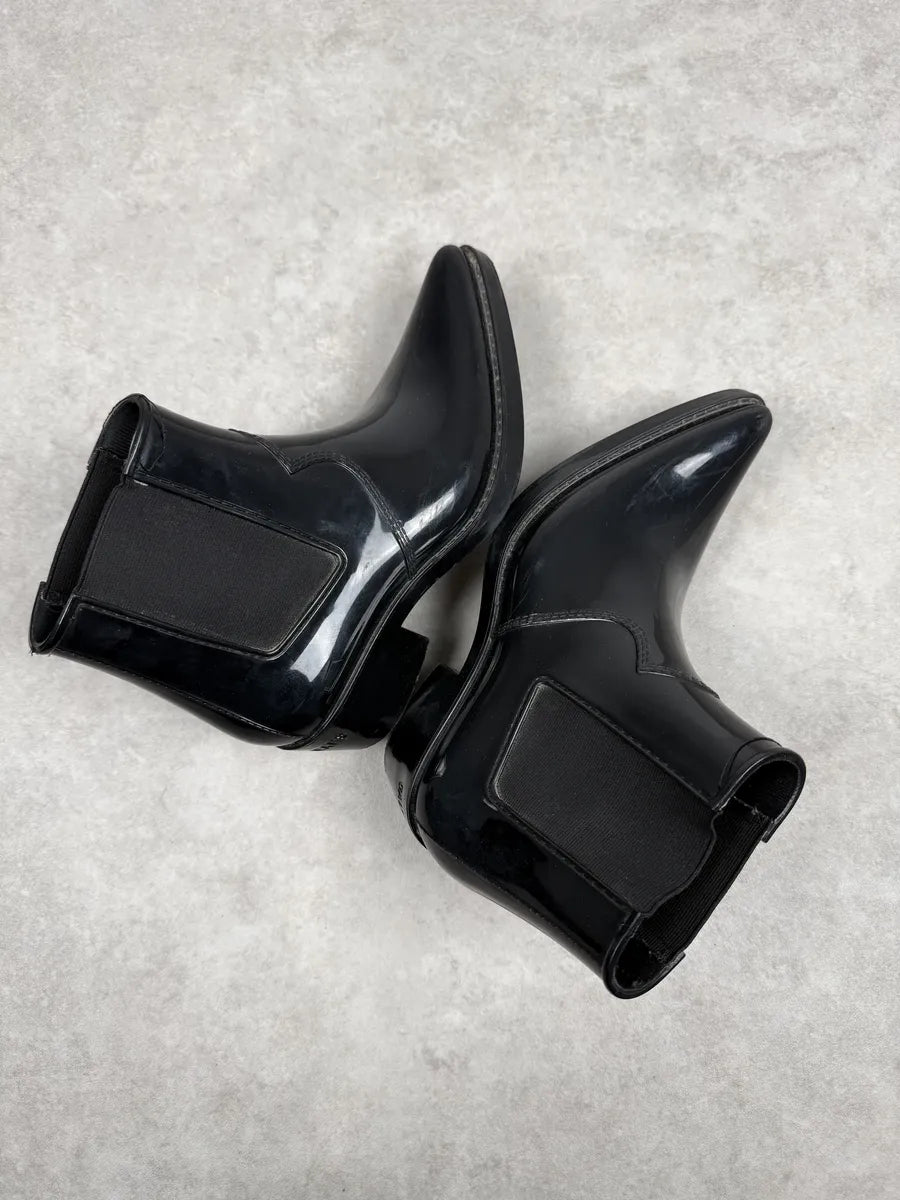 Calvin Klein 205W39NYC Cow-Boy Leather Boots by Raf Simons QwltqPe 8