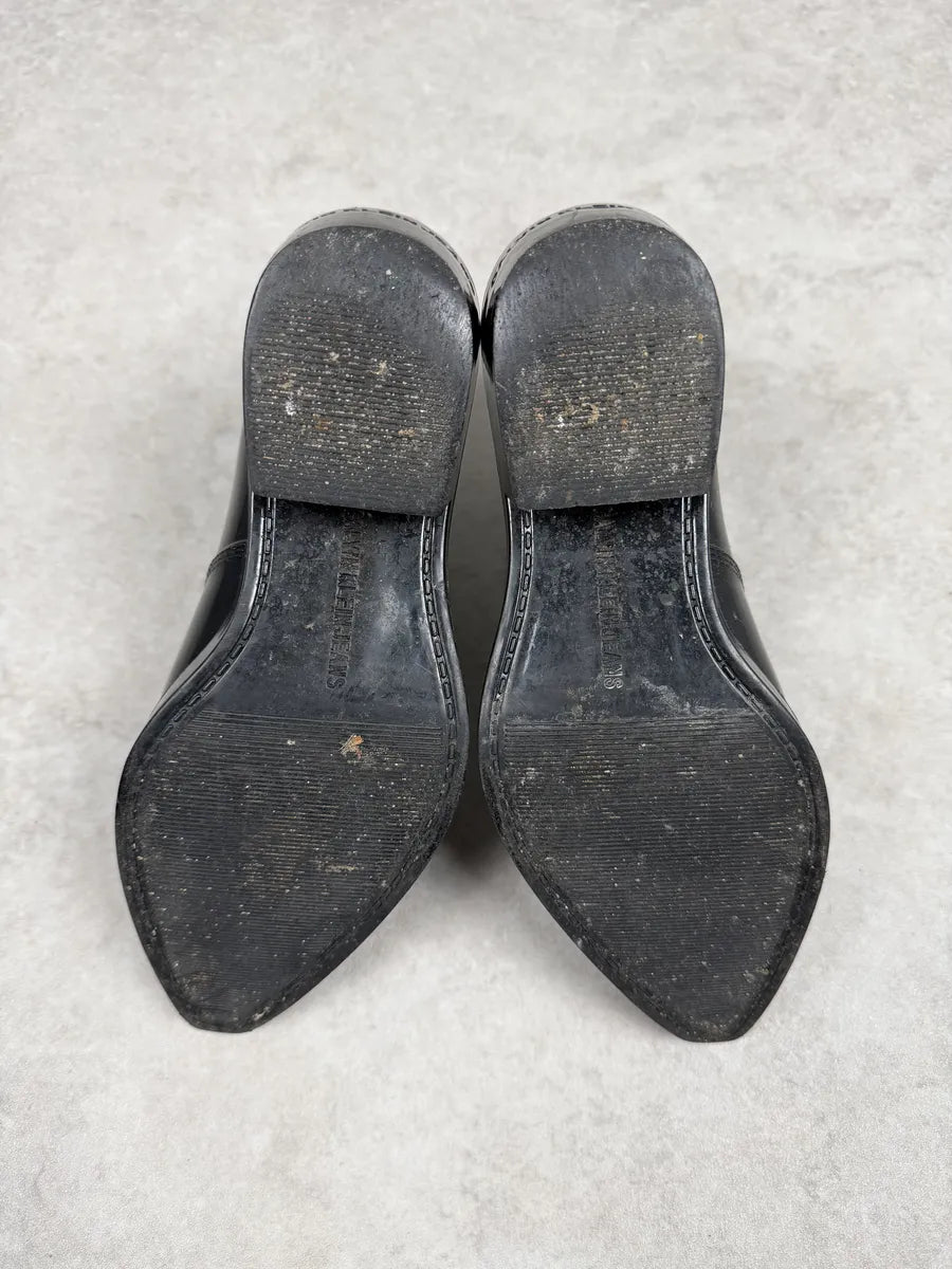 Calvin Klein 205W39NYC Cow-Boy Leather Boots by Raf Simons QwltqPe 9