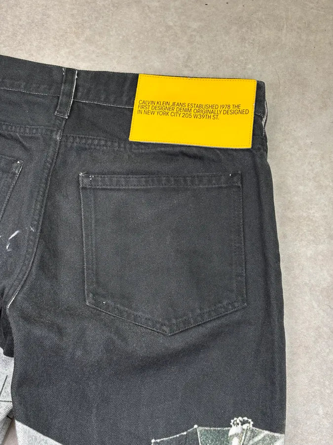 AW2019 Calvin Klein by Raf Simons Astro Moon USA Pants OunRGtE 7