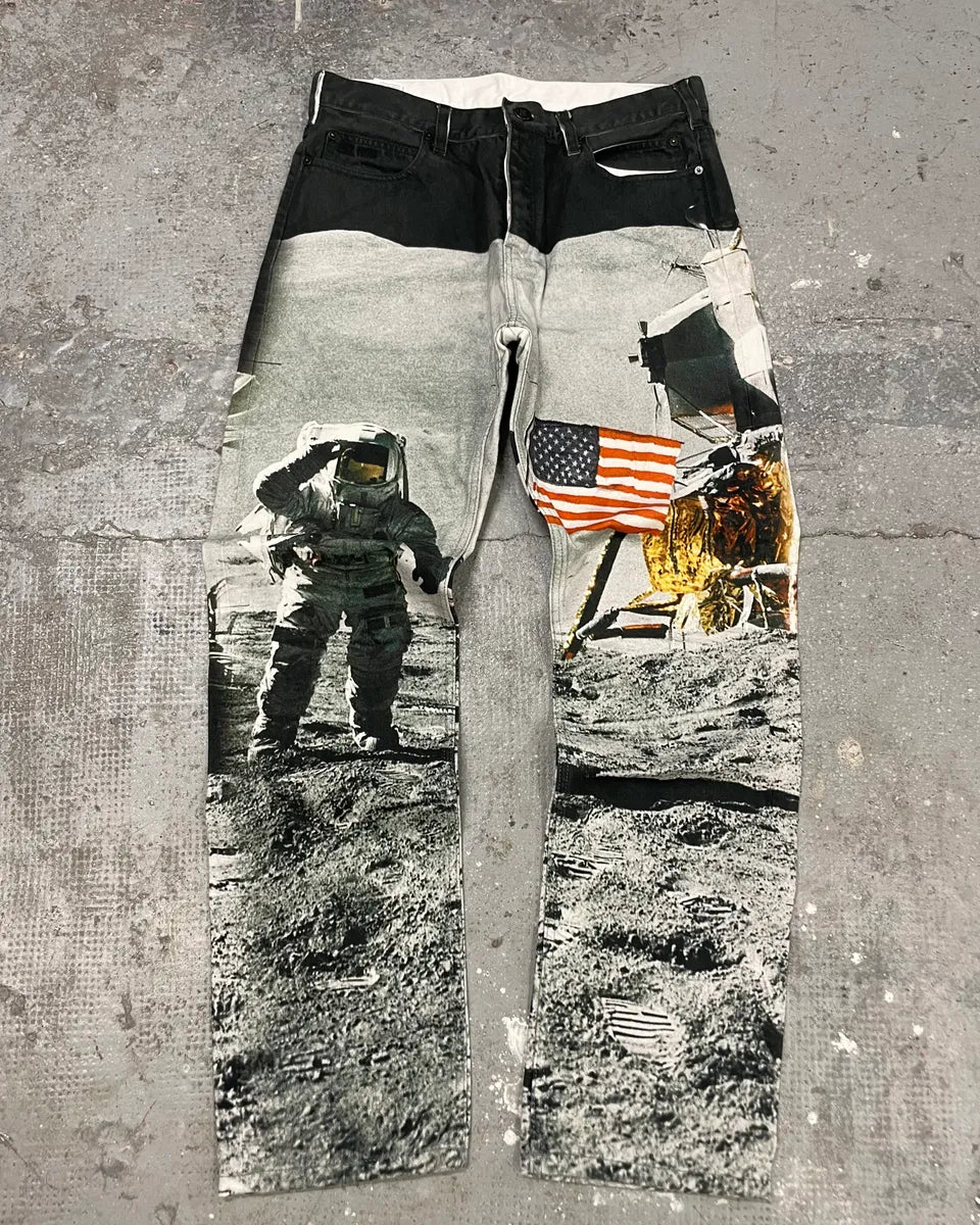 Calvin Klein by Raf Simons Astro Moon Pants (M) 0