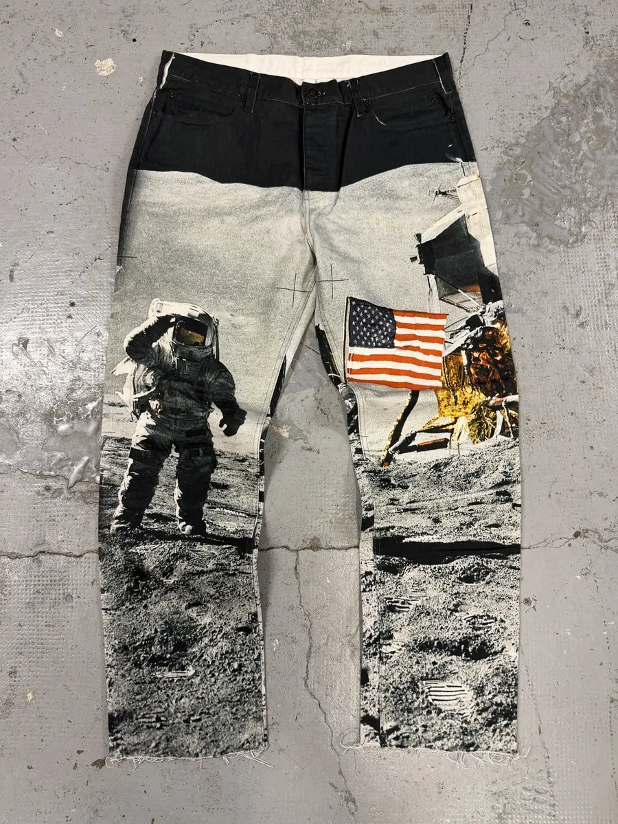 Calvin Klein by Raf Simons Astro Moon USA Pants woFDVVL 0