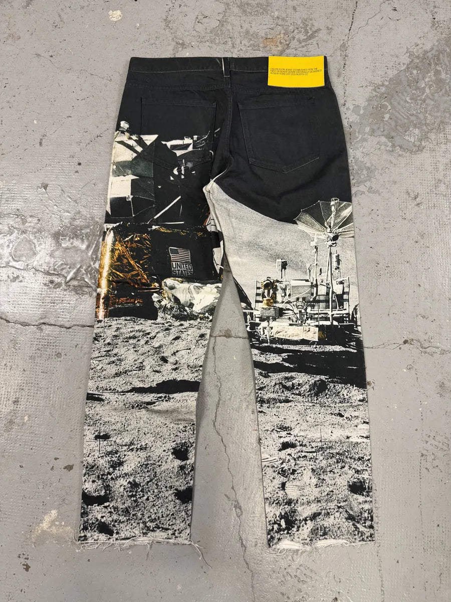 Calvin Klein by Raf Simons Astro Moon USA Pants woFDVVL 1