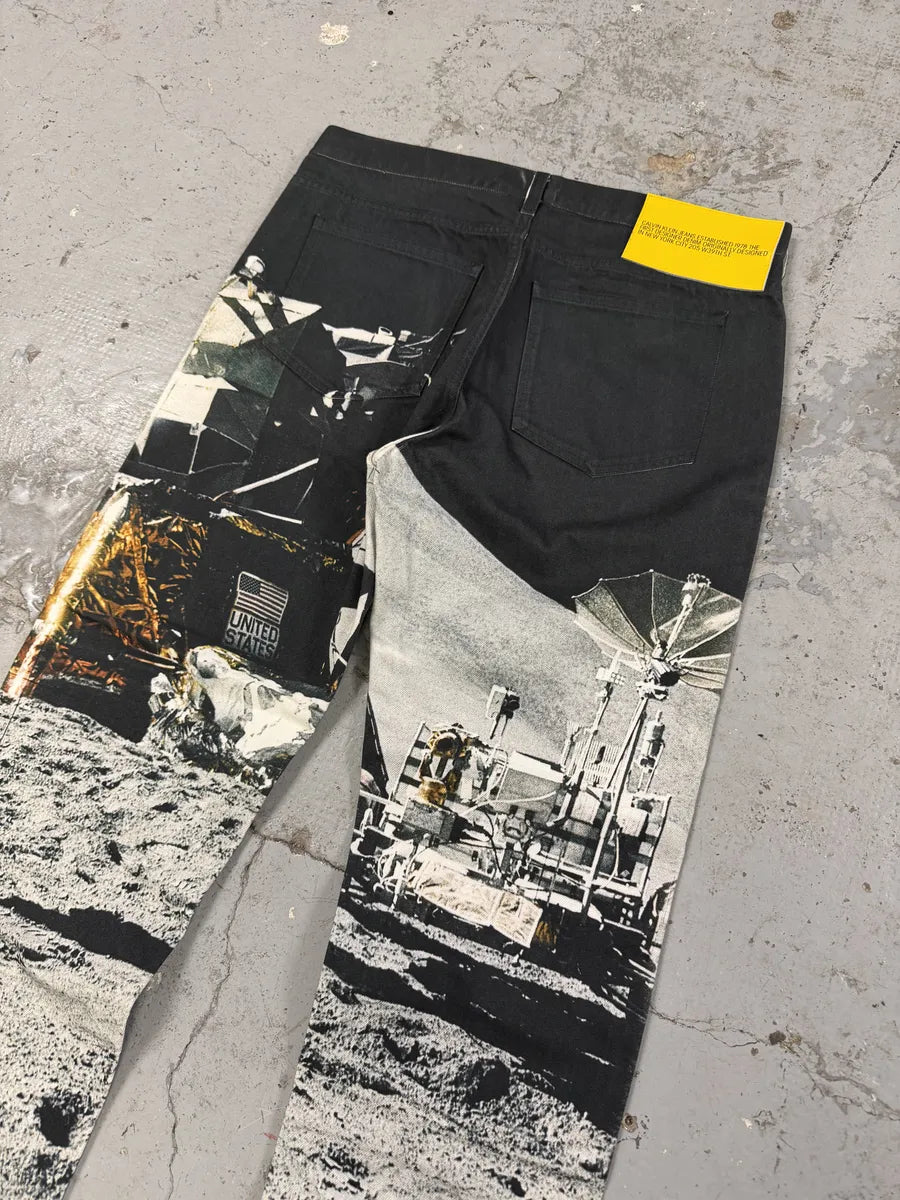 Calvin Klein by Raf Simons Astro Moon USA Pants woFDVVL 6