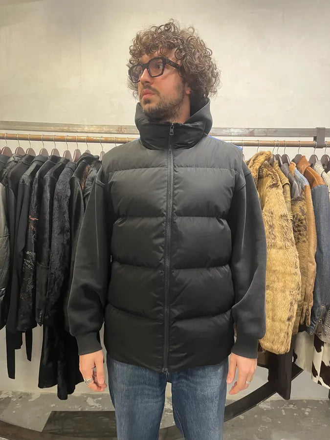 Calvin Klein Jeans x Raf Simons Est. 1978 Americana Landscape Black Puffer Vest wCzCuth 1