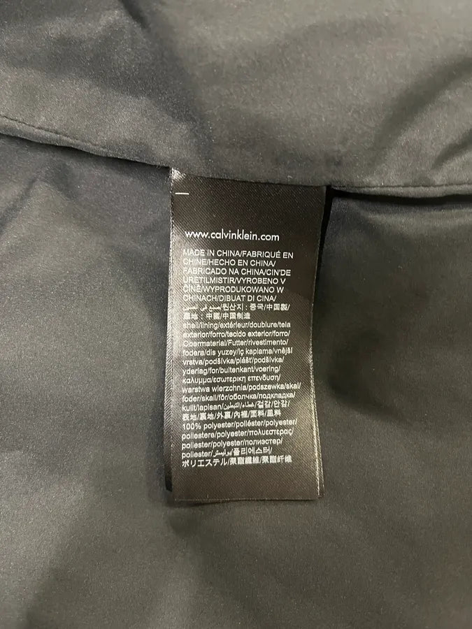 Calvin Klein Jeans x Raf Simons Est. 1978 Americana Landscape Black Puffer Vest wCzCuth 8