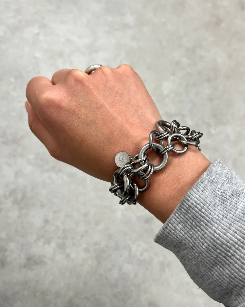 Calvin Klein Silver Stainless Steel Link Bracelet tLBHBdl 0