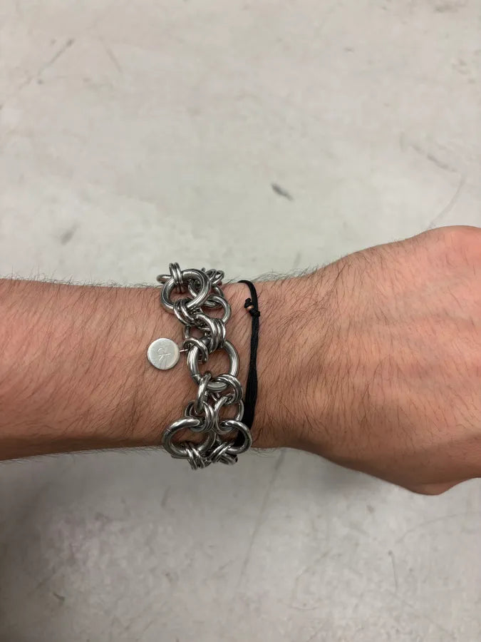 Calvin Klein Silver Steel Multi Links Toggle Bracelet ToXBZjA 3