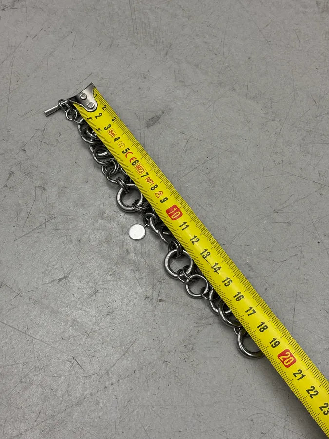 Calvin Klein Silver Steel Multi Links Toggle Bracelet ToXBZjA 6