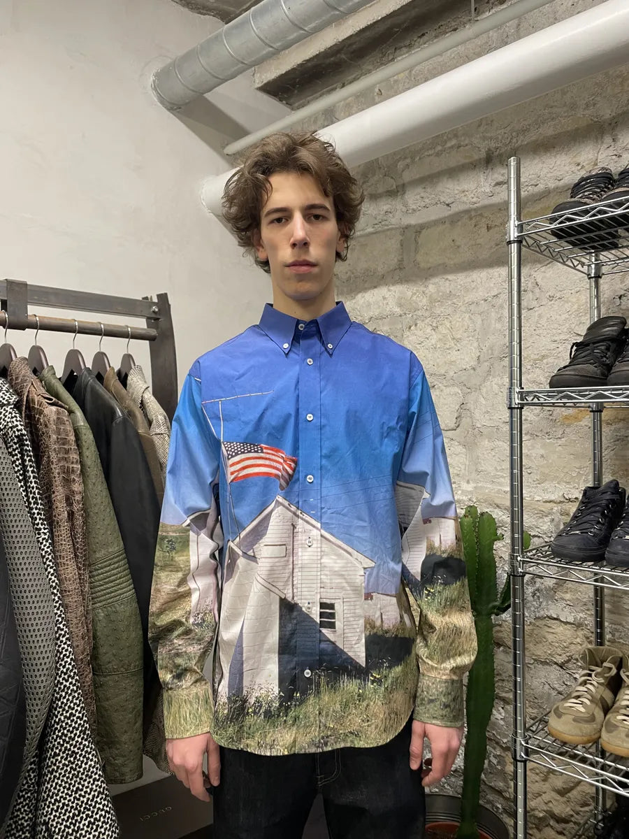 Calvin Klein x Raf Simons US Landscape Shirt (L) 2