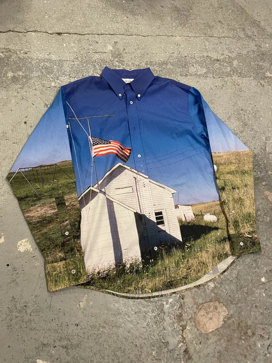 Calvin Klein x Raf Simons US Landscape Shirt (L) 4