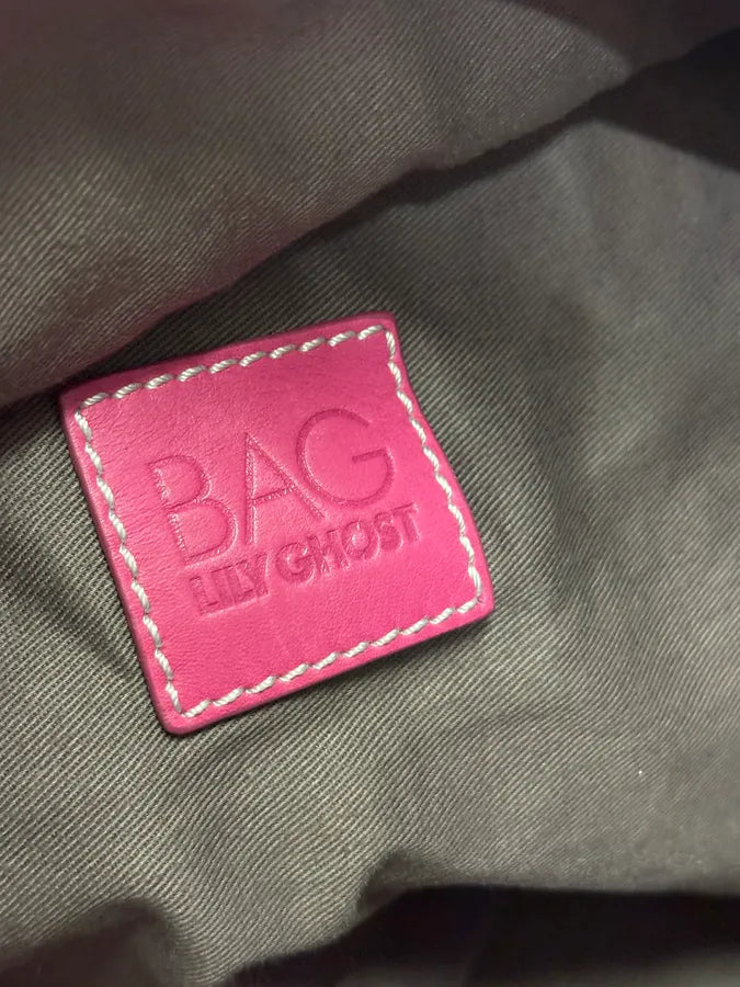 AW2010 Dolce & Gabbana Pink Ghost Trompe Loeil Lily Bag  XgPysuQ 12