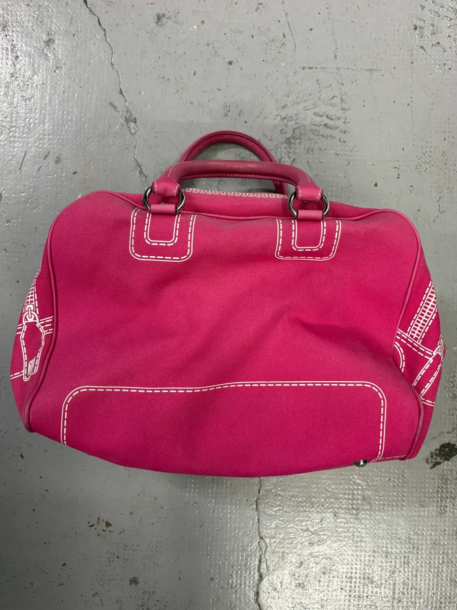 AW2010 Dolce & Gabbana Pink Ghost Trompe Loeil Lily Bag  XgPysuQ 4