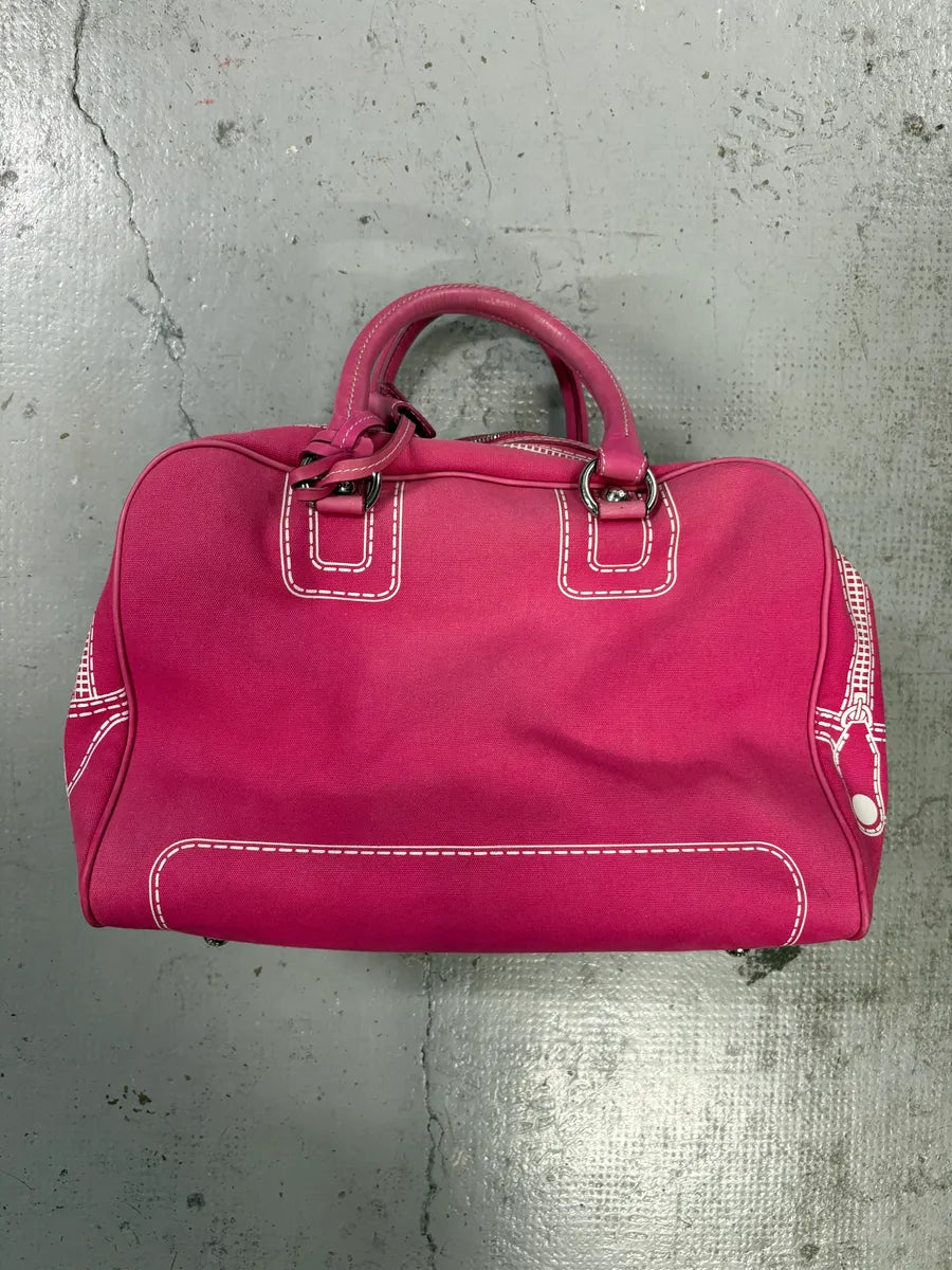 AW2010 Dolce & Gabbana Pink Ghost Trompe Loeil Lily Bag  XgPysuQ 5