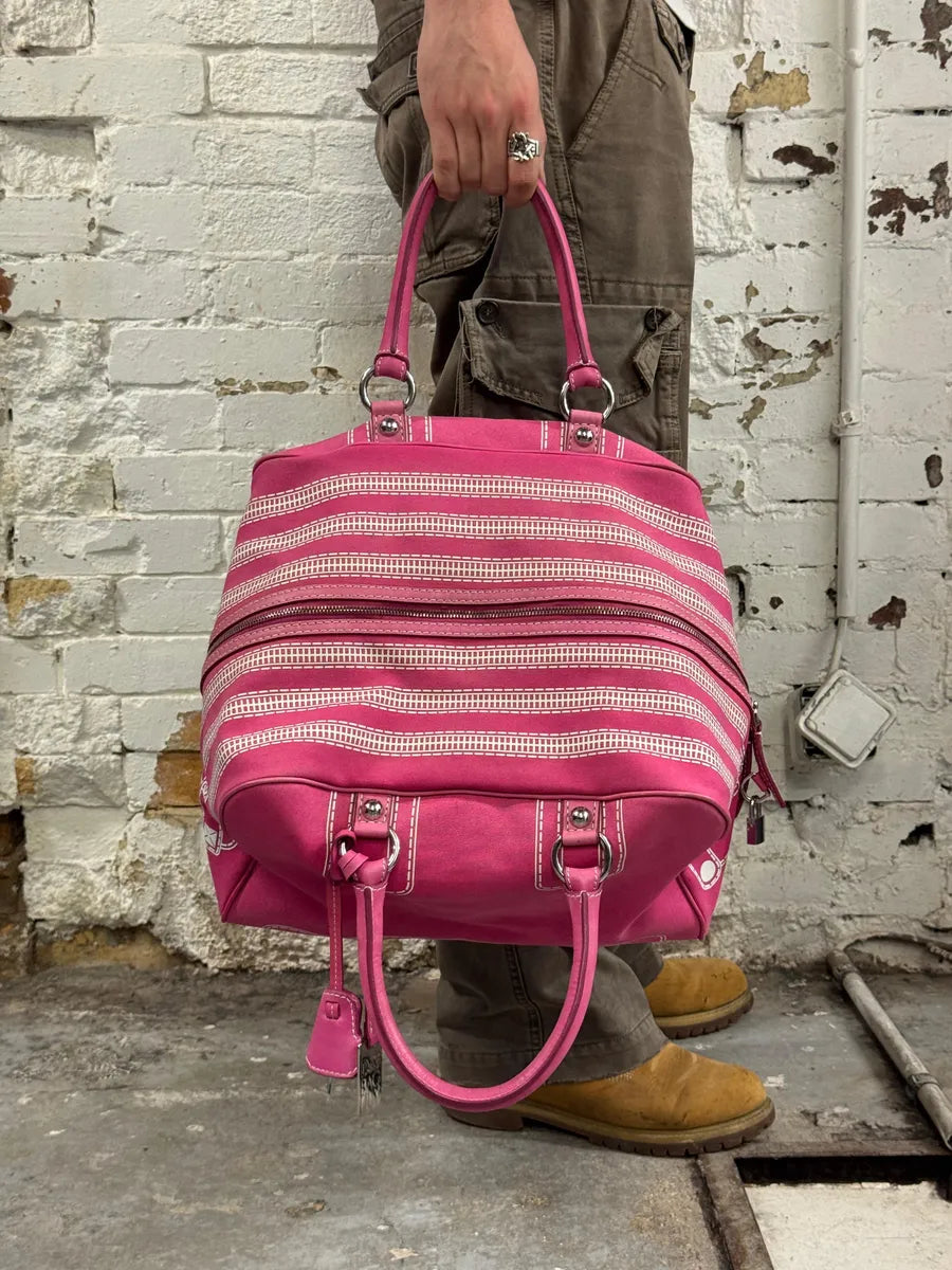 AW2010 Dolce & Gabbana Pink Ghost Trompe Loeil Lily Bag  XgPysuQ 2