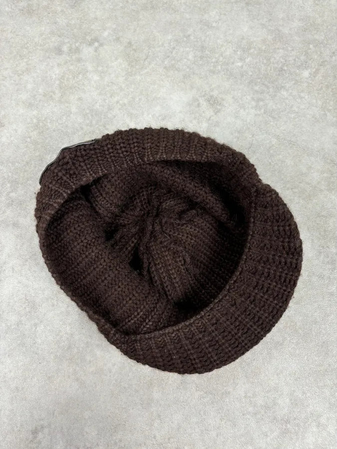 Gucci Beanie Cap Wool Brown lmnWmix 5