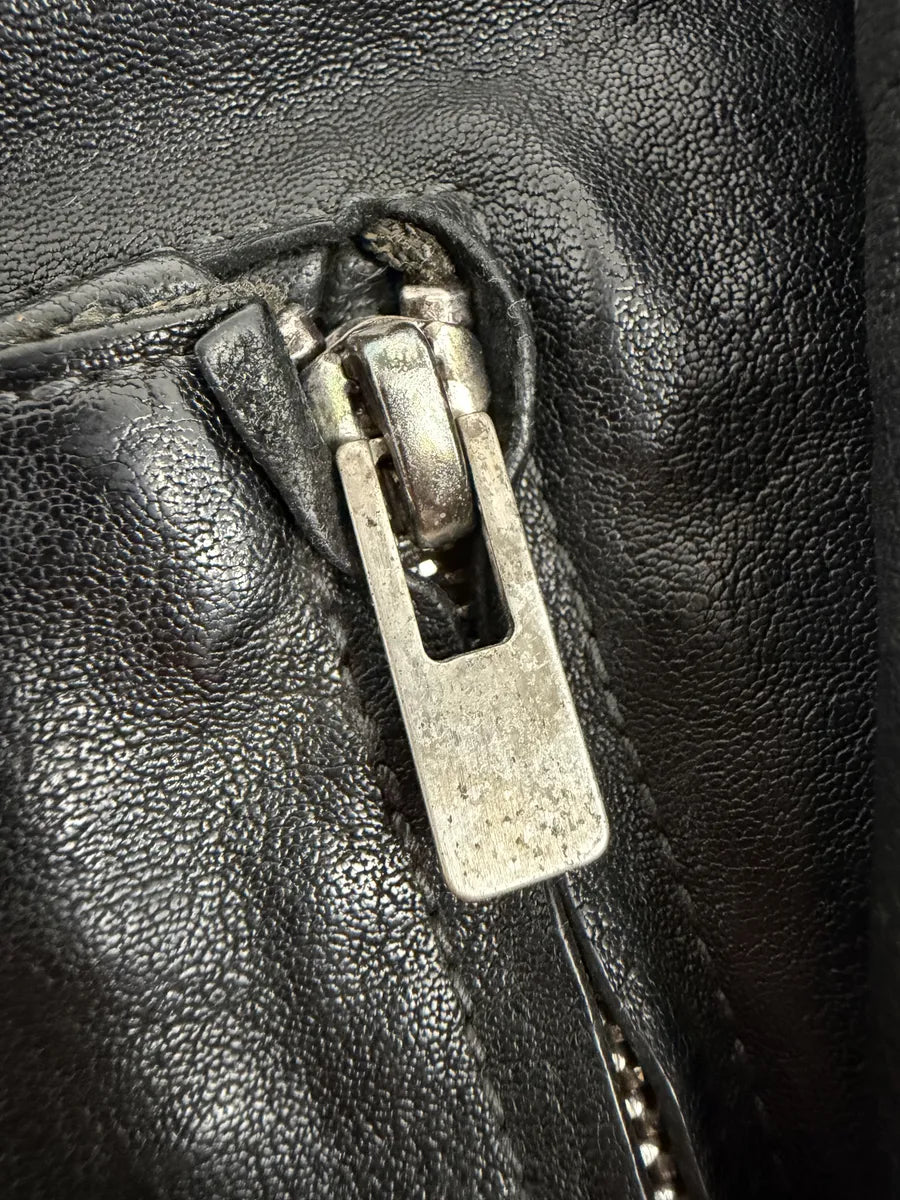 Carol Christian Poell Black Scarstitched Horse Leather Jacket LZaVcLM 14