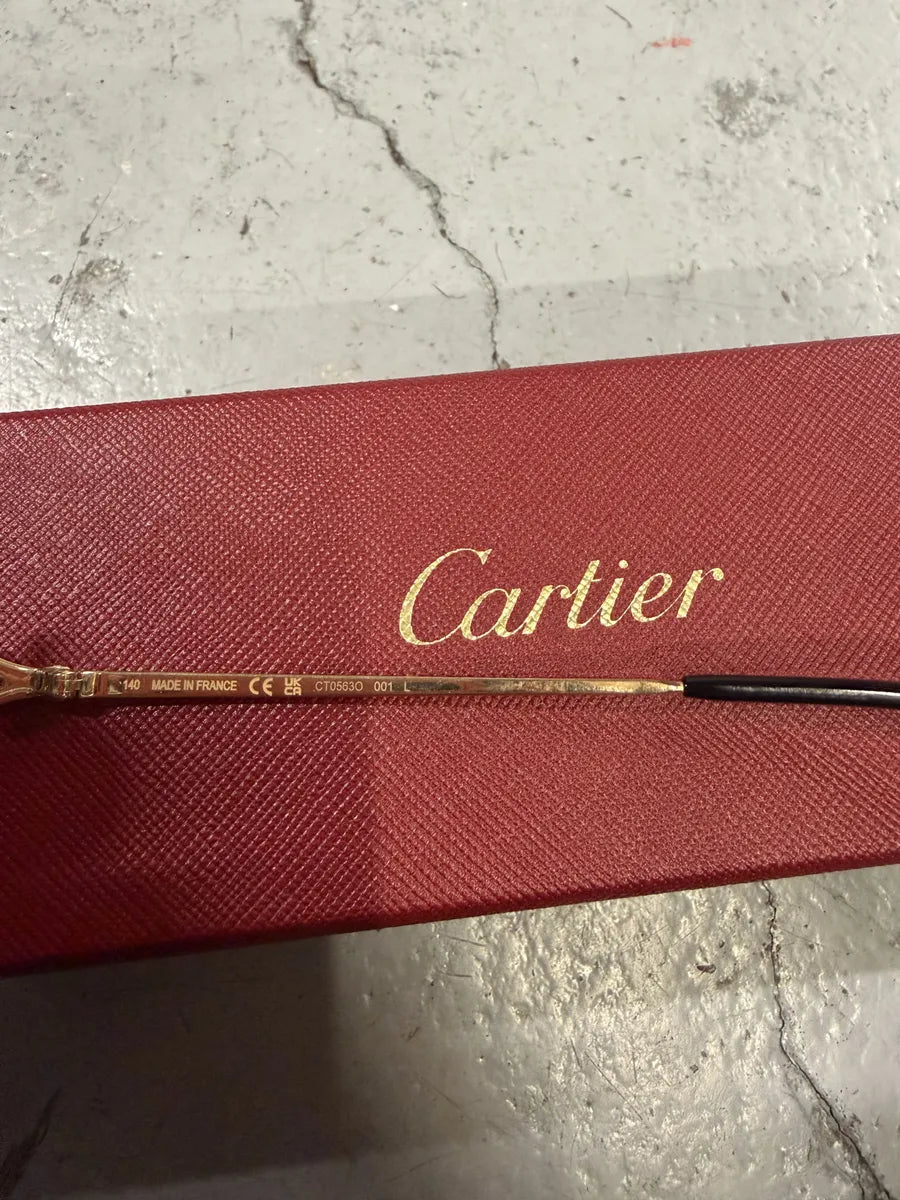 Cartier 140 Baby Blue French Glasses QKHPpSL 9