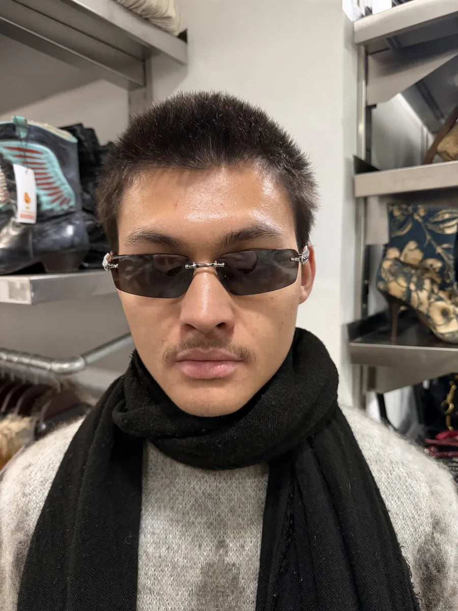 Cartier CT0544S 003 Shiny Platinum Silver Sunglasses svJPEit 3