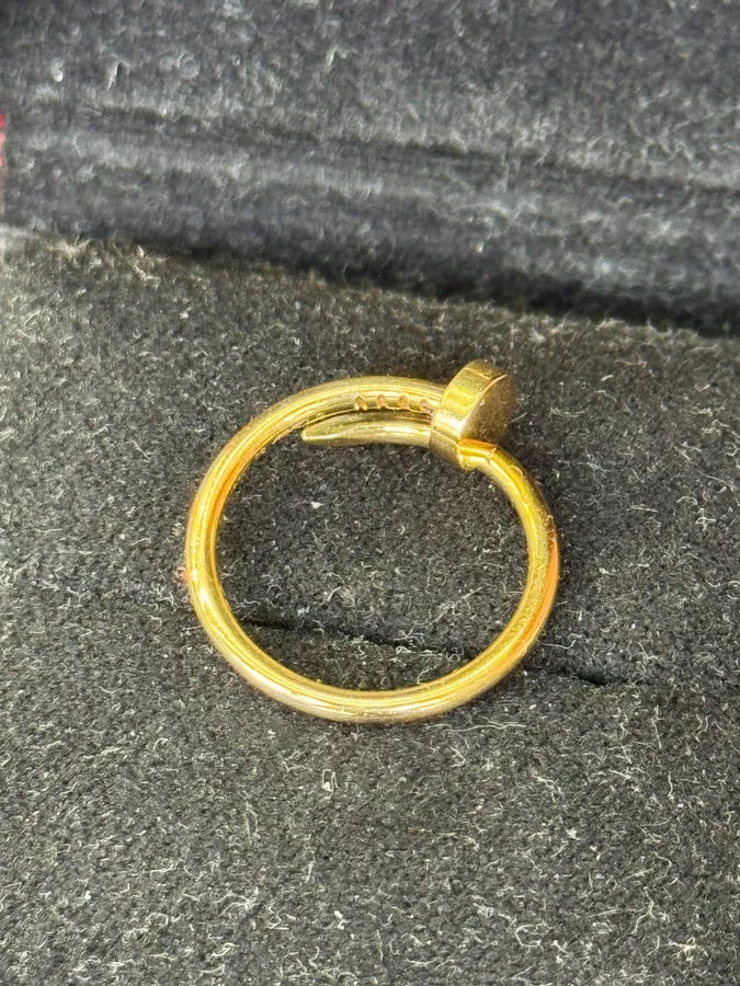 Cartier Nail Gold Ring xPdpmPQ 10