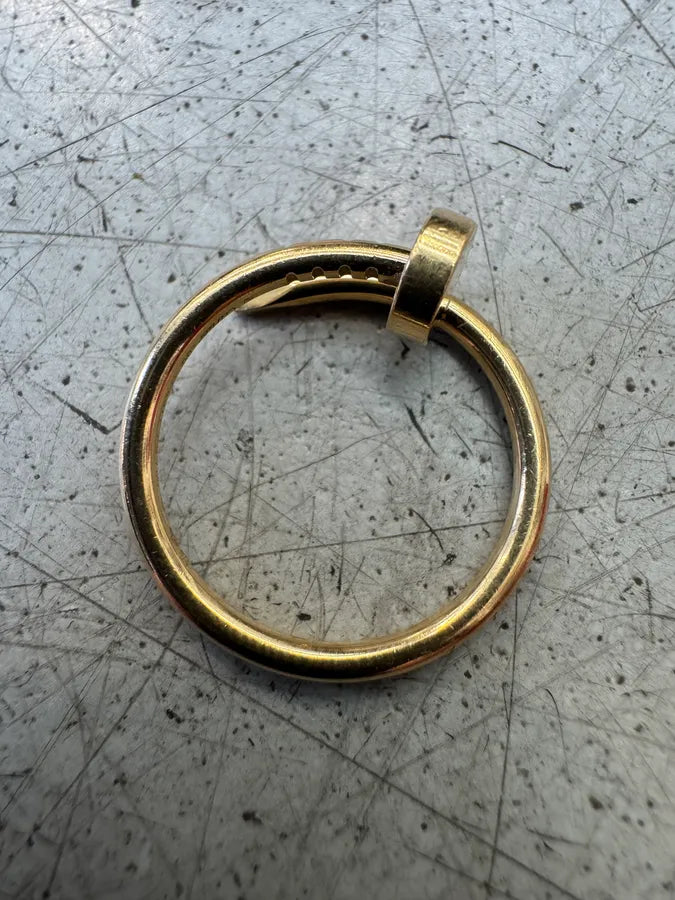 Cartier Nail Gold Ring xPdpmPQ 3