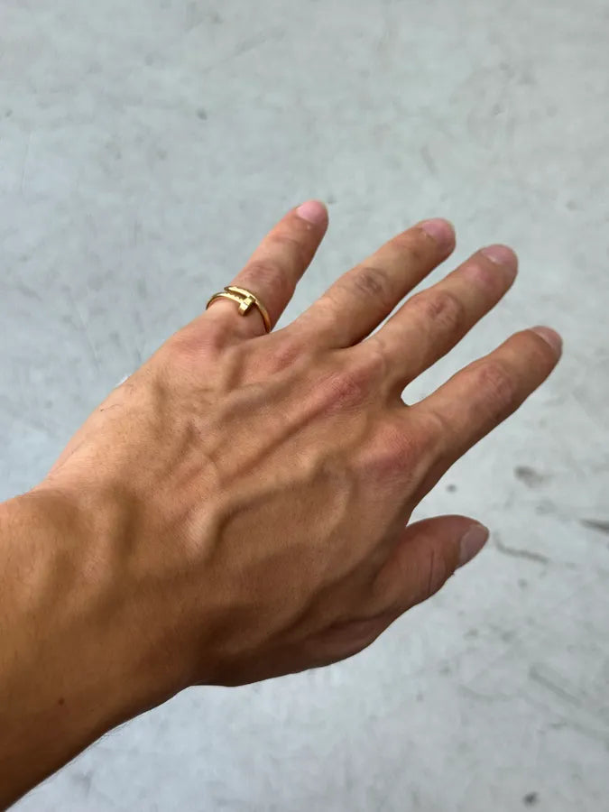 Cartier Nail Gold Ring xPdpmPQ 6