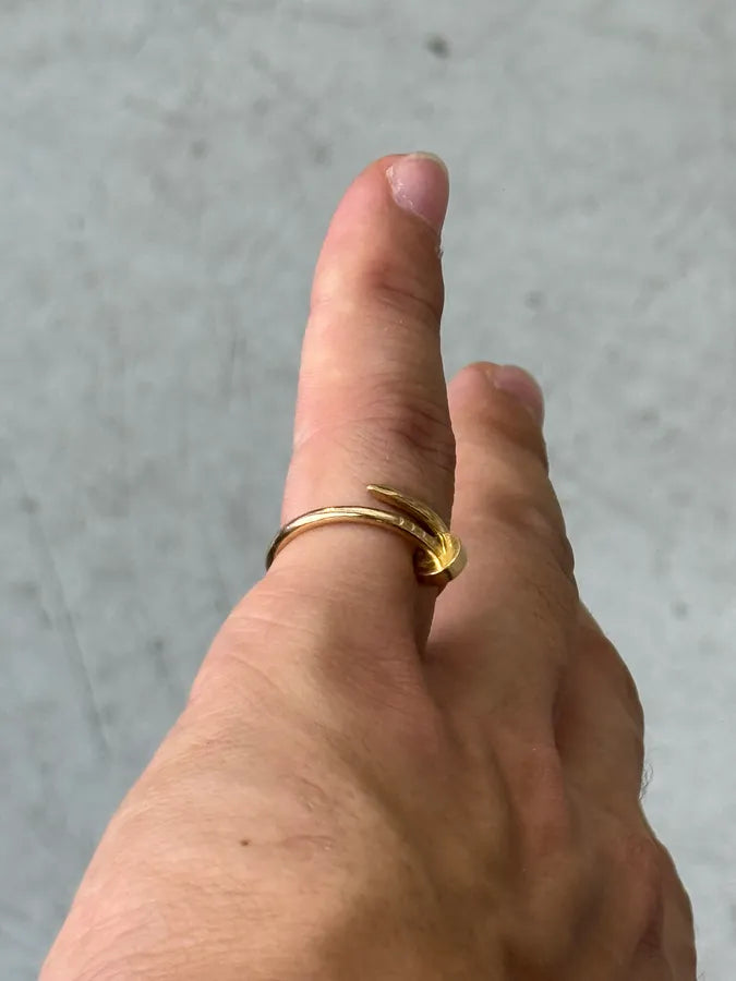Cartier Nail Gold Ring xPdpmPQ 7