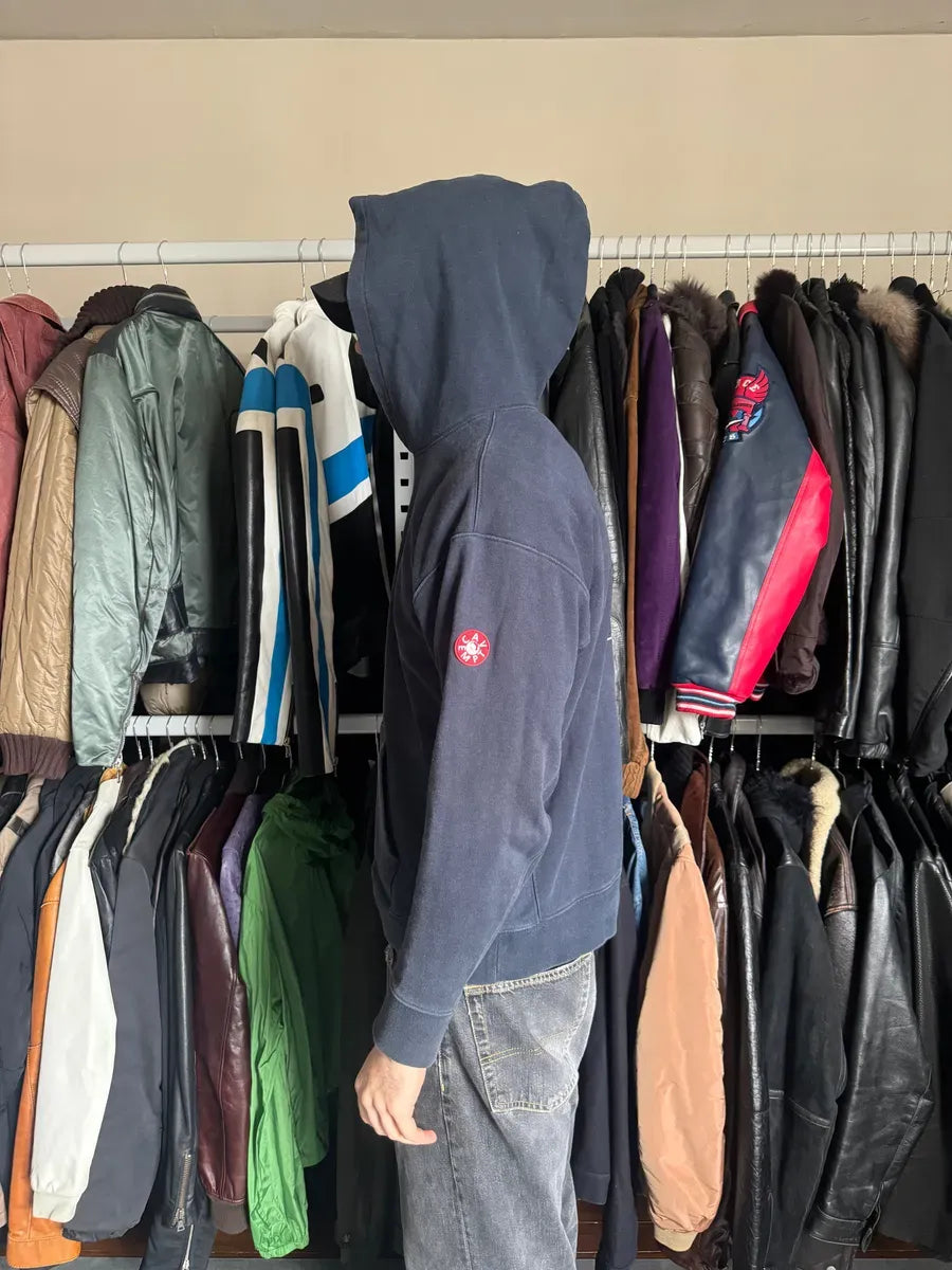 Cav Empt Propaganda Navy Hoodie FJvIswf 4