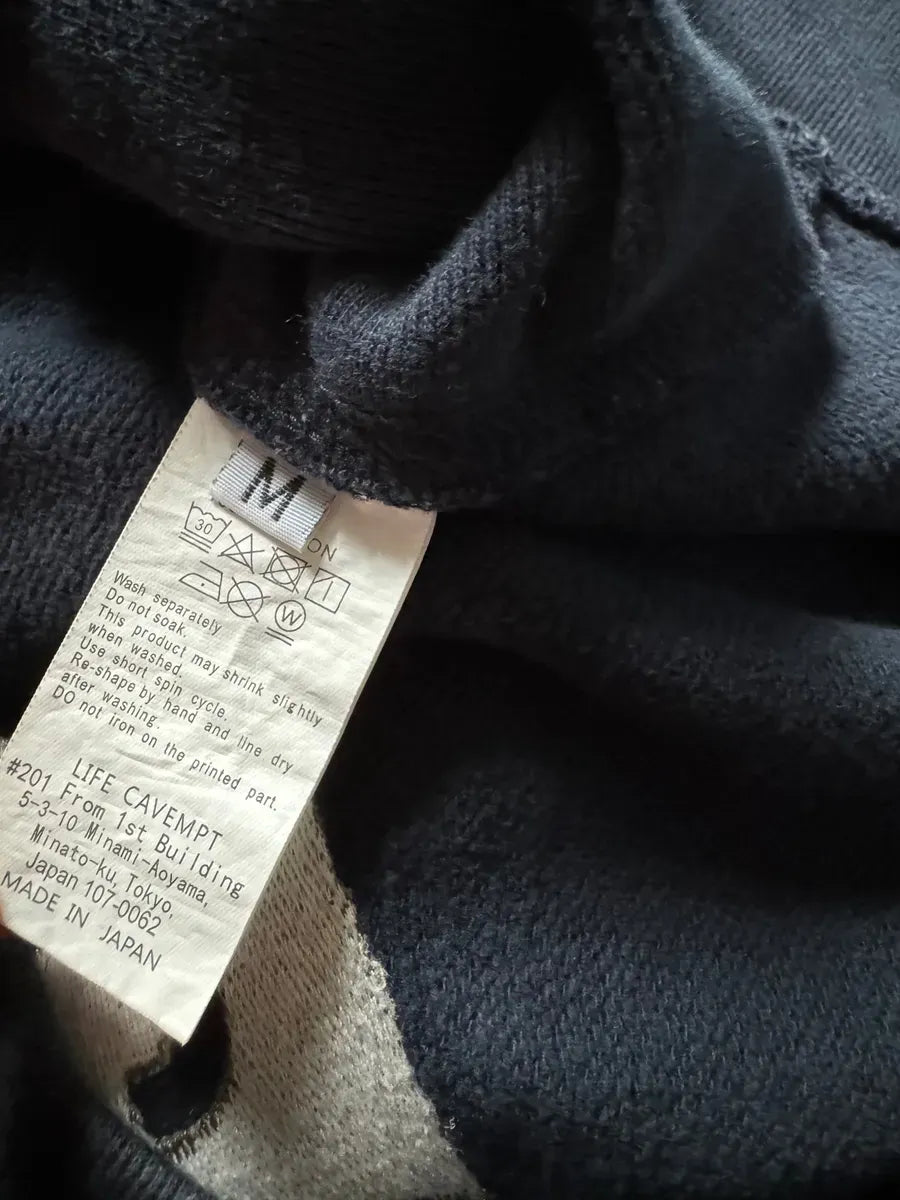 Cav Empt Propaganda Navy Hoodie FJvIswf 8