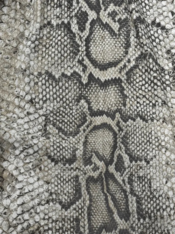 Roberto Cavalli Grey Python Trompe Loeil Stretch Pants bvPTZkD 7