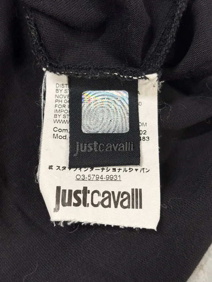 AW2013 Cavalli Black Leopard T-Shirt ZRQogme 9
