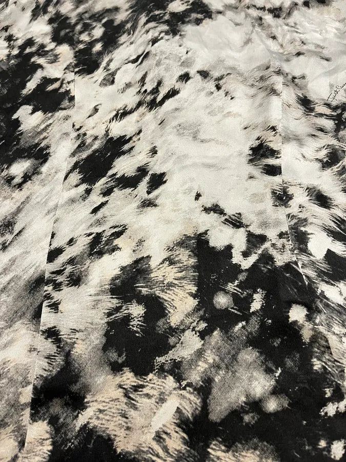 Cavalli Black Obscur Cow Fur Shirt (S) RBtaSOp 9