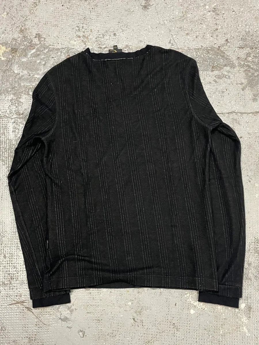 Cavalli Black V Neck Sweater NxaBHeO 4
