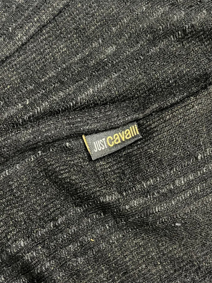 Cavalli Black V Neck Sweater NxaBHeO 9