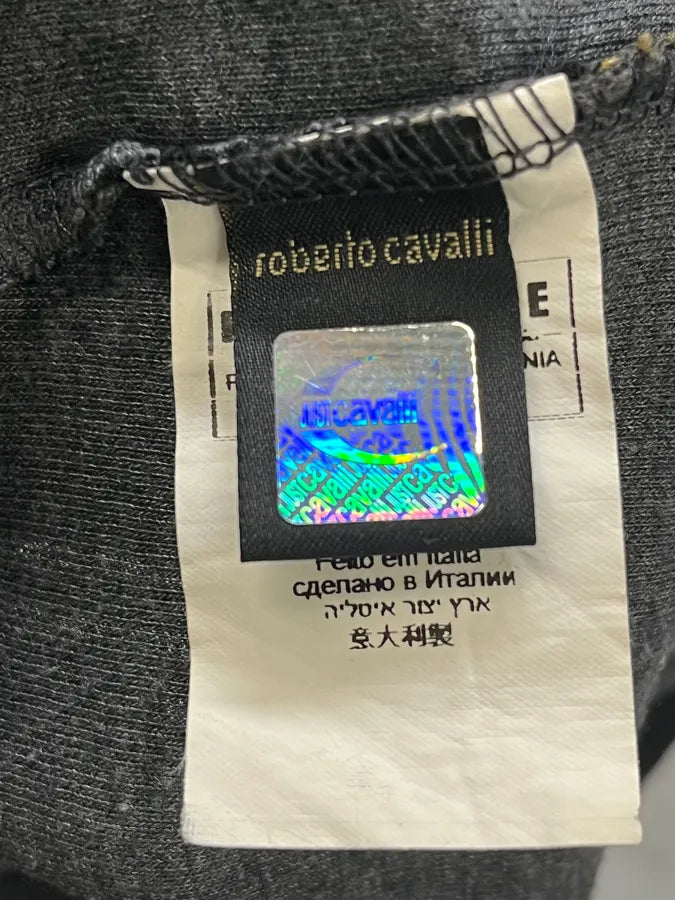 Cavalli Black V Neck Sweater NxaBHeO 7