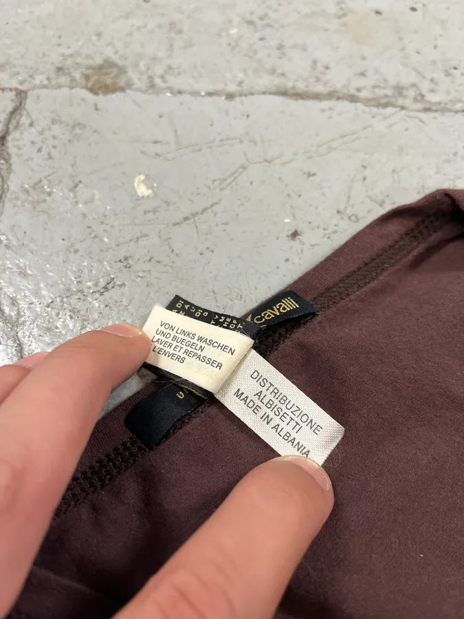 Cavalli Brown Cheetah Cozy Chair Longsleeves hSSAgOe 8