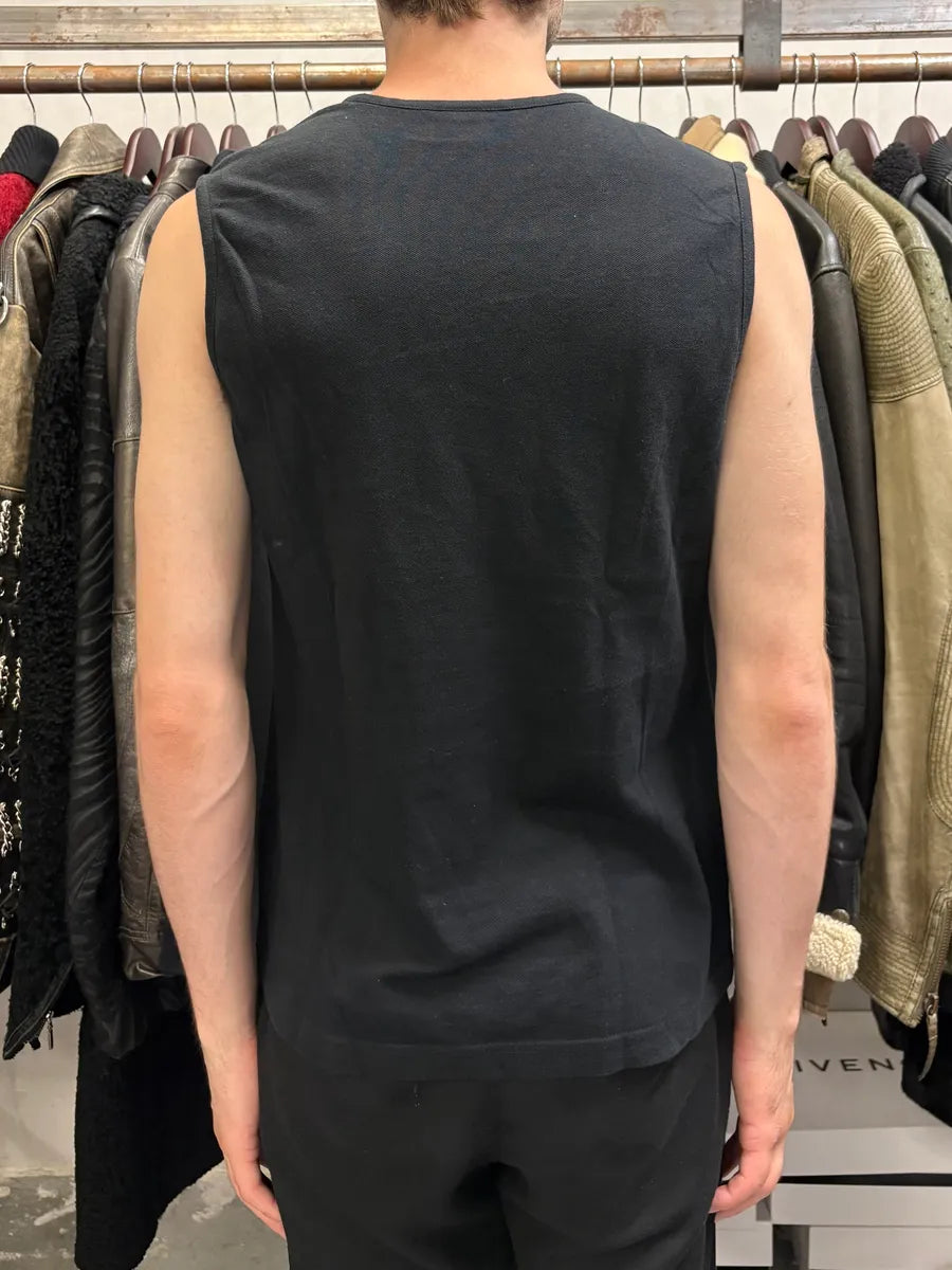 Cavalli DNA Finger Print Black & White Tank Top mgkNCHy 2