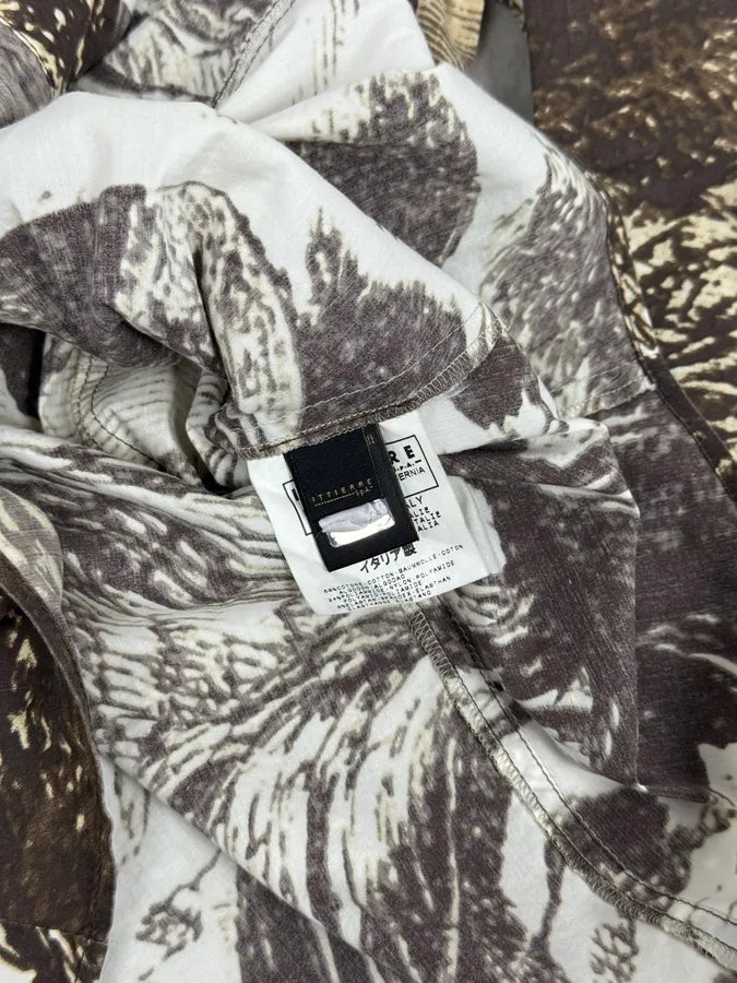 Cavalli Faded Green Ornament T-Shirt WiGScmw 6