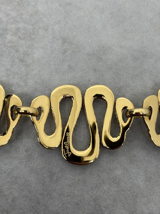 Cavalli Gold Snake Avant-Garde Bracelet xFqoNir 7