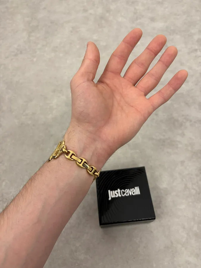 Cavalli Gold Snake Avant-Garde Bracelet xFqoNir 2