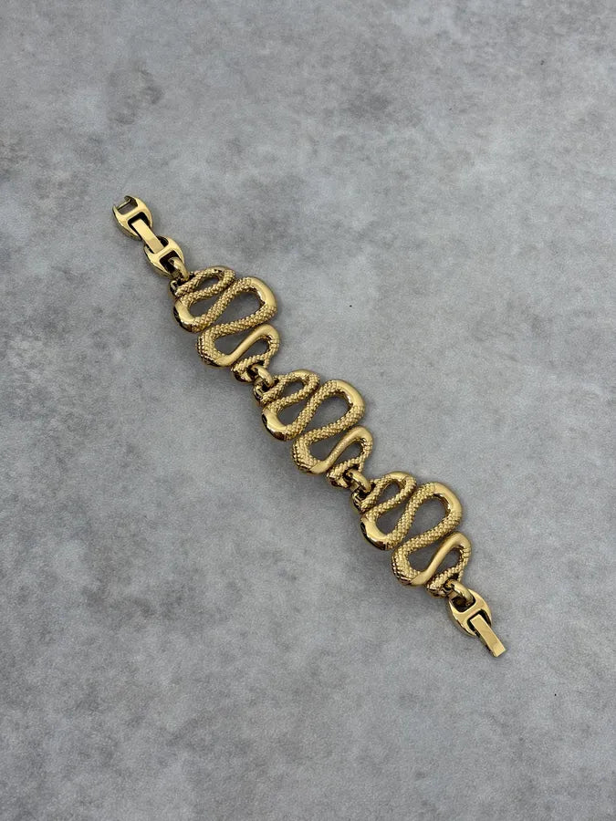 Cavalli Gold Snake Avant-Garde Bracelet xFqoNir 3