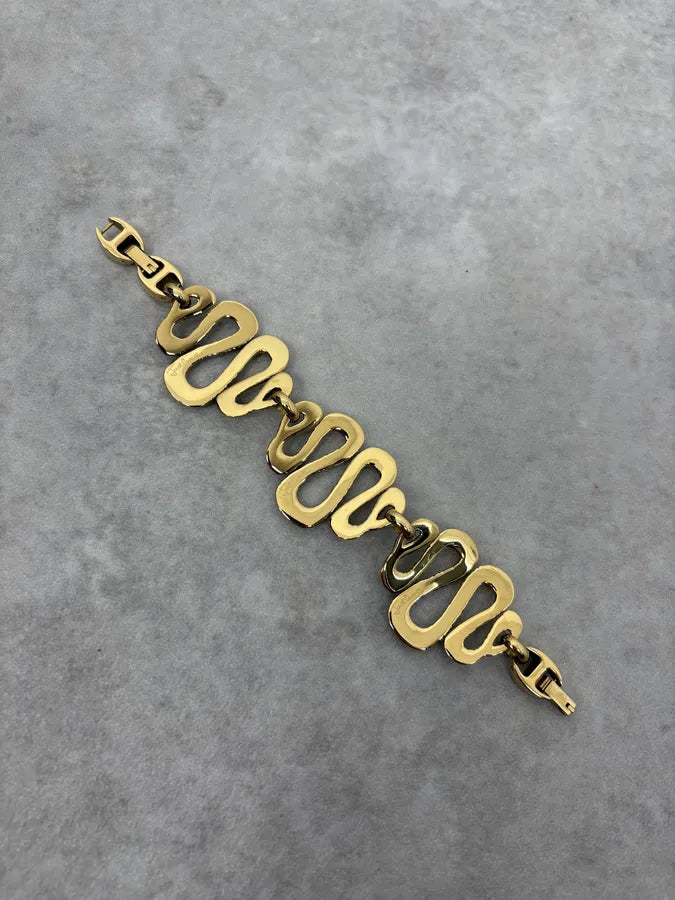 Cavalli Gold Snake Avant-Garde Bracelet xFqoNir 0