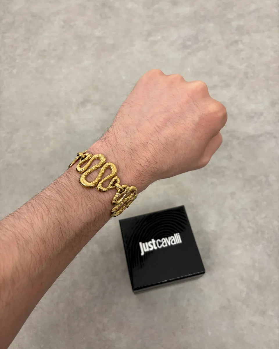 Cavalli Gold Snake Avant-Garde Bracelet xFqoNir 1