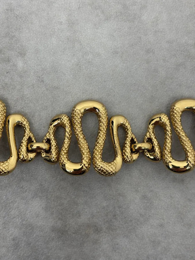 Cavalli Gold Snake Avant-Garde Bracelet xFqoNir 6